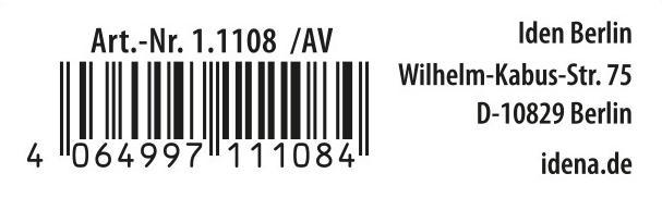 Image du produit Idena Classeur à anneaux Eco A4 2 anneaux jaune FSC-Mix (A4, 25 mm, 1 pcs)