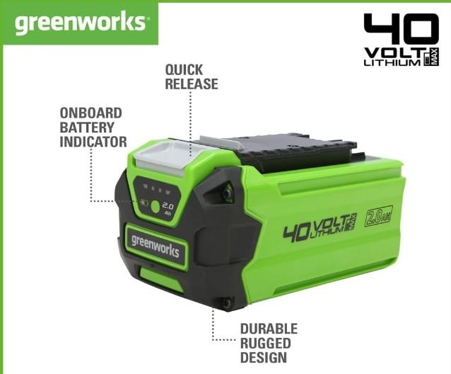 Produktbild Greenworks Akku (40 V)