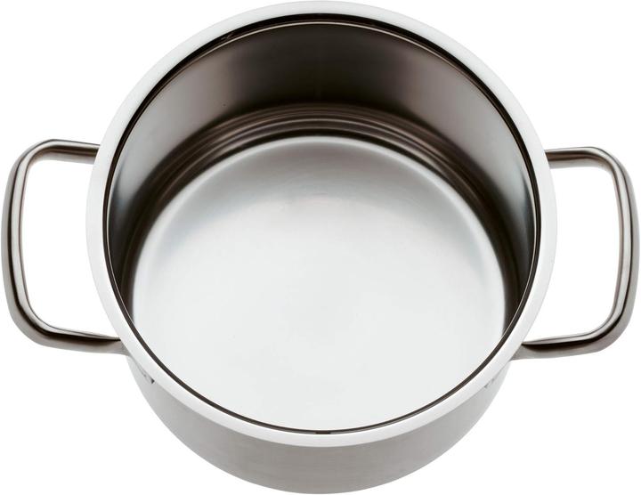 Produktbild WMF Kochtopf Gemüse- Suppentopf Induktion 24cm hoch 8,8l Gourmet Plus Edelstahl (24 cm, Kochtopf, Edelstahl)