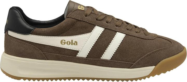 Brown, otter-off white-black