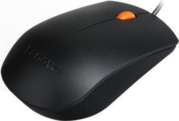 Actual product image Lenovo USB Mouse Black (Cable)