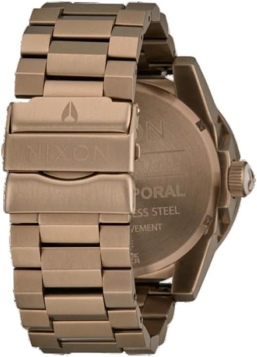Immagine prodotto Nixon Analoge Herrenuhr mit elegantem Armband und robuster Bauweise (Orologio da polso analogico, 48 mm)