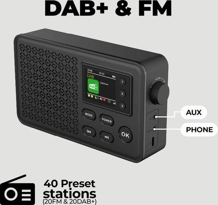 Produktbild Denver DAB-57 (DAB+, FM, Bluetooth)