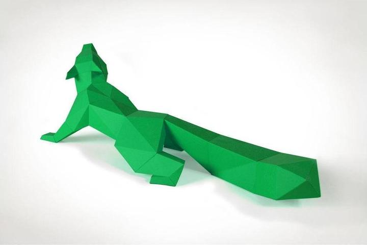 Produktbild Liebesreh EICHHÖRNCHEN SMARAGDGRÜN - Bastelset Eichhörnchen smaragdgrün