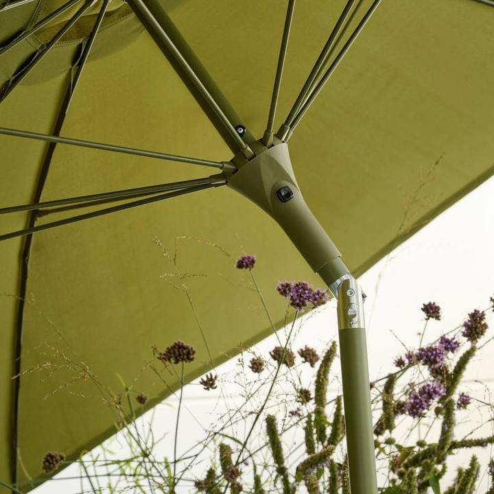 Produktbild Siena Garden Paolo Mittelstockschirm olive Ø 270 cm (2.70 m)