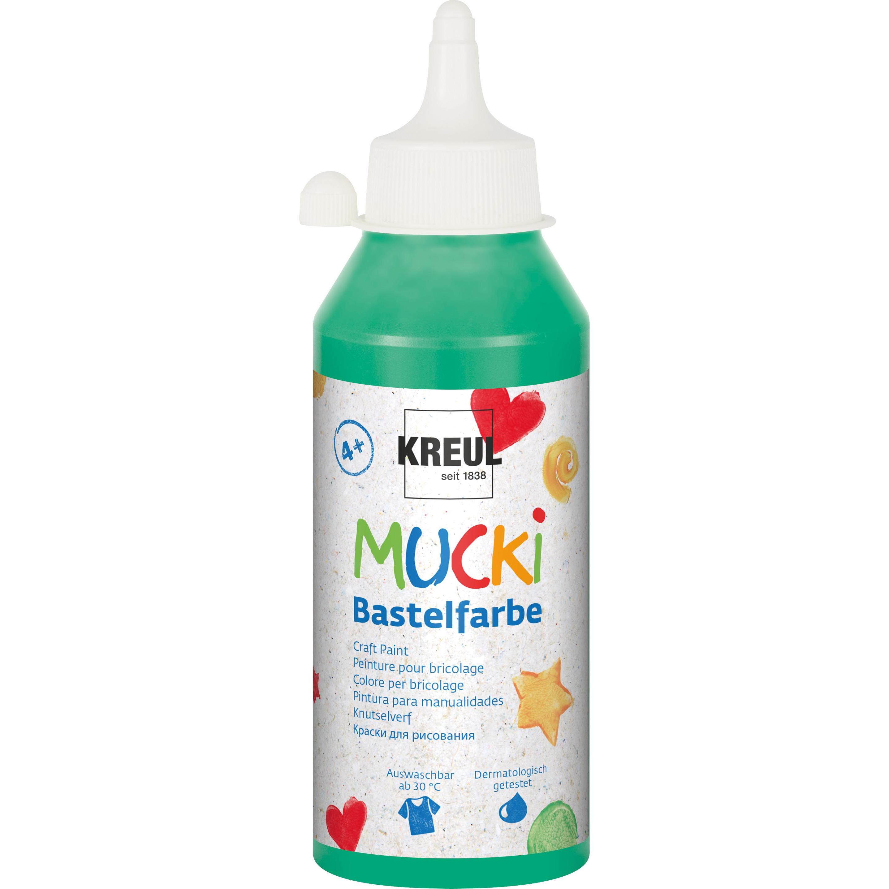 Mucki, Künstlerfarbe + Bastelfarbe, Bastelfarbe (Weiss, 250 ml)
