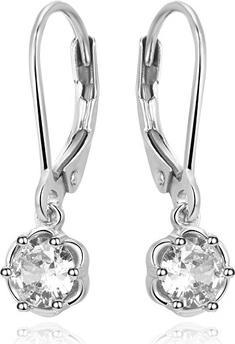 Immagine prodotto Beneto Orecchini svolazzanti in argento con zirconi chiari AGUC3340-W