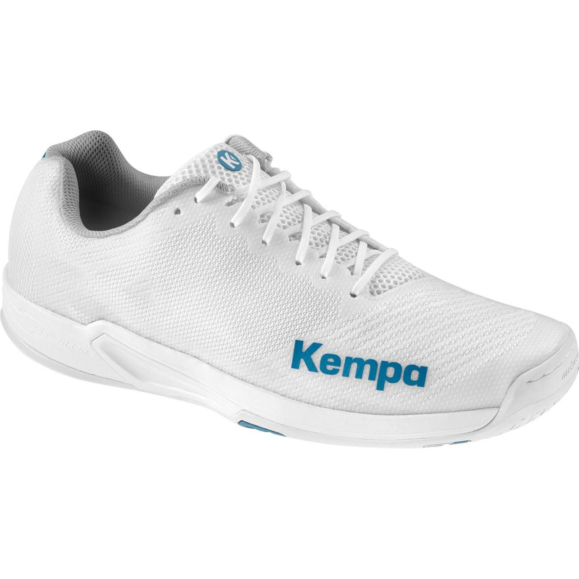 Kempa, Herren, Hallenschuhe, Hallen-Sport-Schuhe Wing 2.0 (46), Weiss