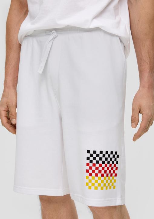 Image du produit s.Oliver Bermuda Relaxed: Unisex Bermuda mit EM-Print (L)