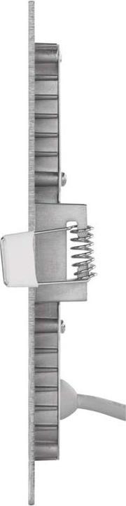 Produktbild Emos LED-Einbauleuchte NEXXO, quadratisch, silber, 12,5W, mit Change CCT (1050 lm)