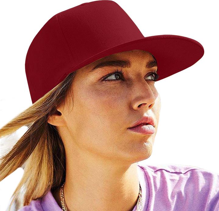Actual product image Beechfield Retro rapper baseball cap (One size)