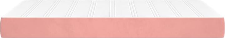 Image du produit vidaXL Taschenfederkernmatratze Rosa Samt (120 x 210 cm, Noyau de printemps)