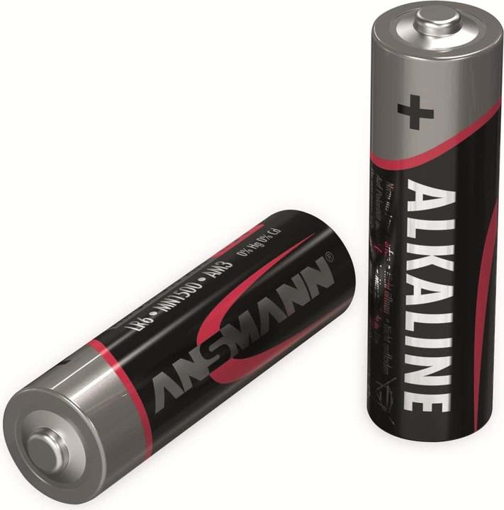 Actual product image Ansmann Alkaline Mignon (AA) batteries - 40 pieces (40 pcs., AA, 2800 mAh)