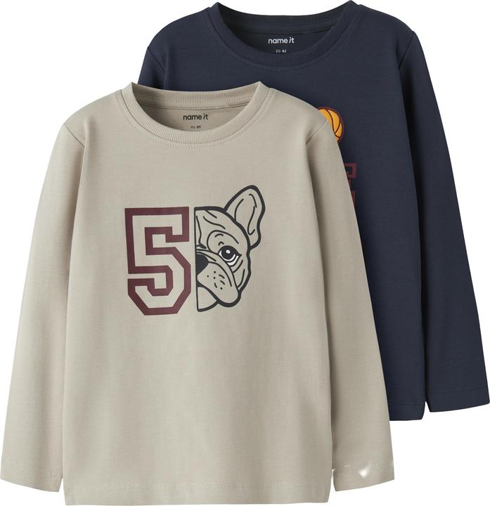Produktbild Name it Longsleeve VUX Langarmshirt 2er Pack (98)