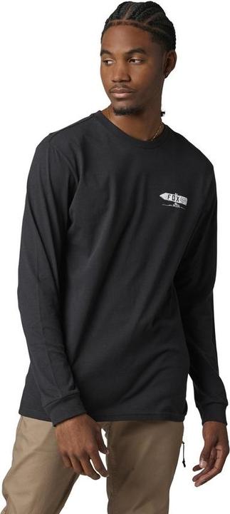 Actual product image Fox Tee 22 Net New Ls Prem Blk M (M)