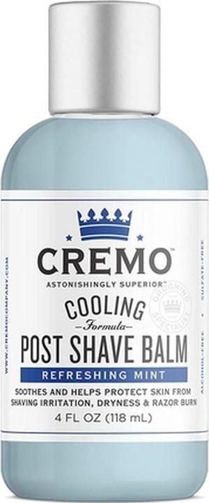 Actual product image Cremo Cooling Post Shave Balm for Men with Refreshing Mint Formula 118ml (Aftershave balm, 118 ml)