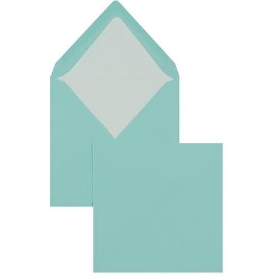 Blanke, Briefumschlag, Briefumschläge 164x164mm 100g/qm gummiert VE=100 Stück karibik (100 x)