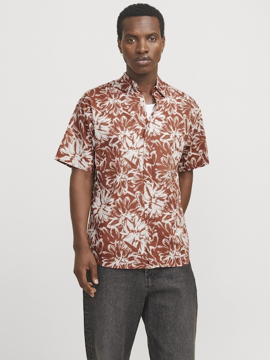 Image du produit Jack & Jones Jorjoshua Split Aop Shirt Ss Ln (L)