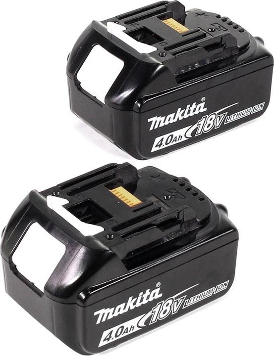 Immagine prodotto Makita DGA 900 MKX2 Smerigliatrice a batteria 36V (2x18V) 230mm + 2x Batterie 4,0Ah + Dado Ezynut + (230 mm)