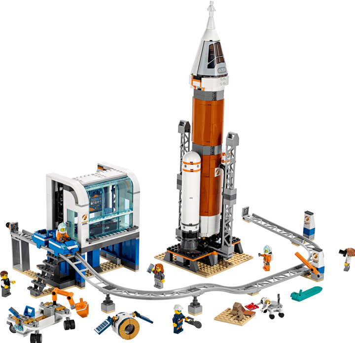 Produktbild LEGO Weltraumrakete mit Kontrollzentrum (60228, LEGO City)
