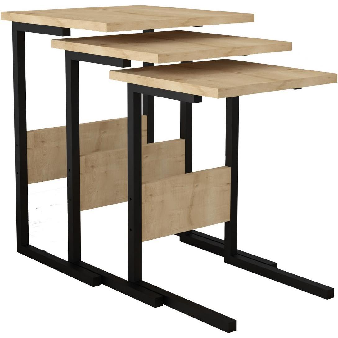 Hanah Home, Couchtisch + Beistelltisch, Sali (40 x 55 x 40 cm)