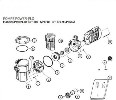 Produktbild Hayward POWERFLO Pumpenkorb (nach 1992) ref SPX1500LX