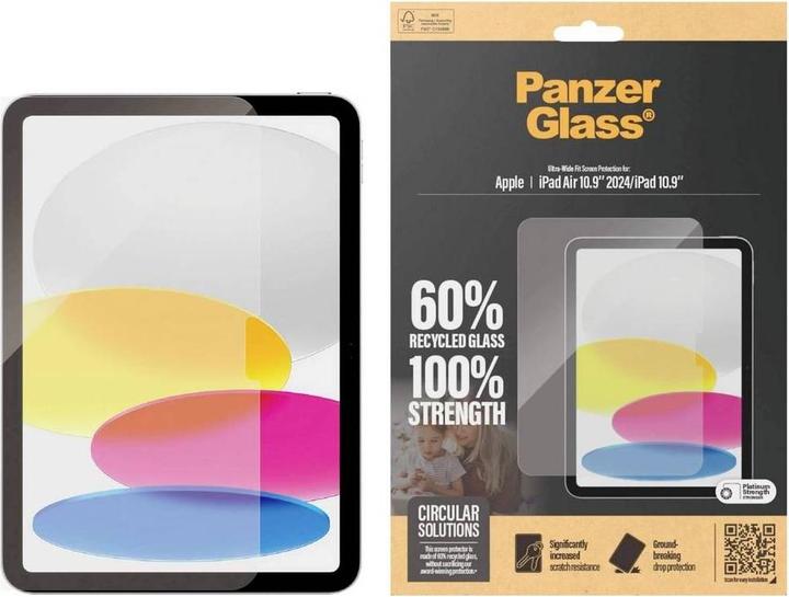 Produktbild PanzerGlass Screen Protector iPad Air 11" (2024-2025) Ultra-Wide Fit (1 Stück)