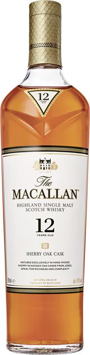 Immagine prodotto Macallan 12 anni (Single Malt, Whisky scozzese, 1 x 70 cl)