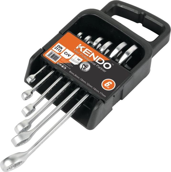 Image du produit Kendo Jeu de clés mixtes 6 pièces (17 mm)