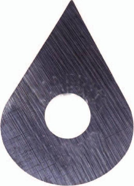 Actual product image Bahco Drop-shaped replacement blade for ERGO paint scraper 625 (Replacement blade)