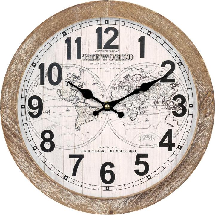 Produktbild ZEP Wall Art Uhr Yvonne HHC535 30x6,5 cm (30 cm)