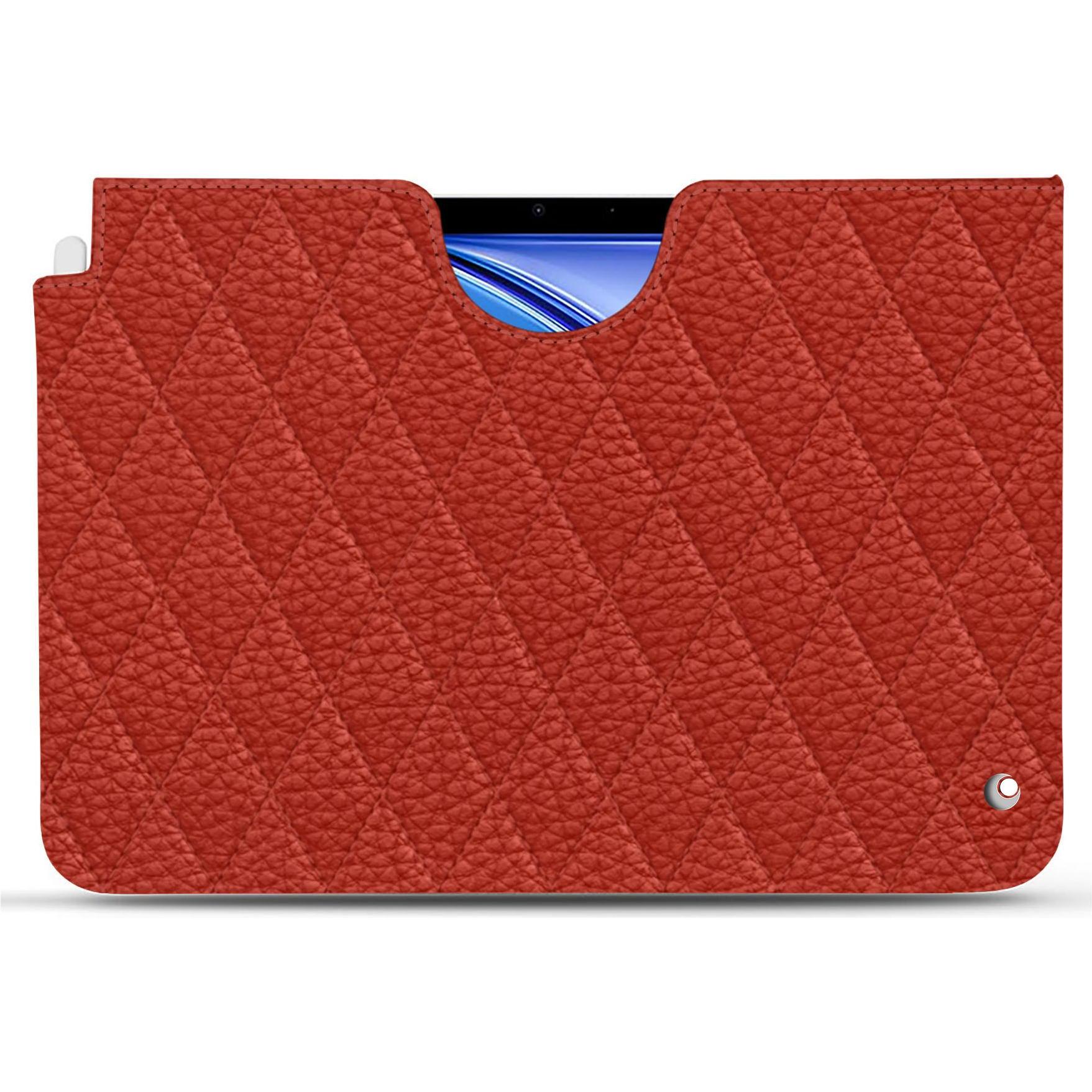 Noreve Lederschutzhülle (iPad Air 2020 (4. Gen), iPad Air 2022 (5. Gen)), Tablet Hülle, Orange