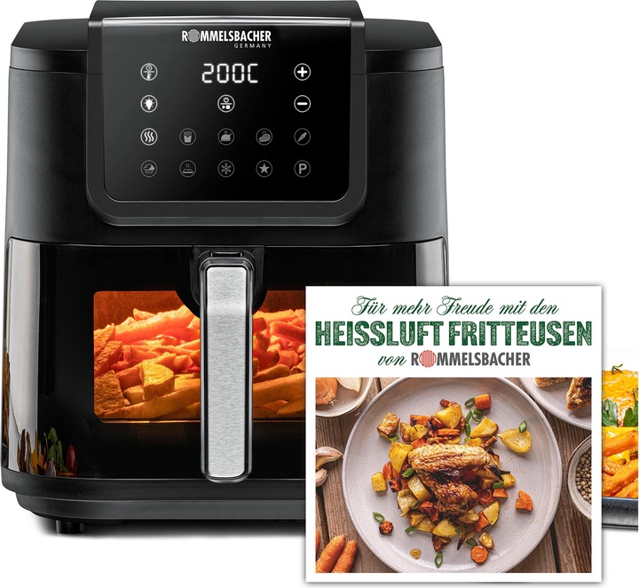 Productafbeelding Rommelsbacher Hetelucht friteuse FRH 1700