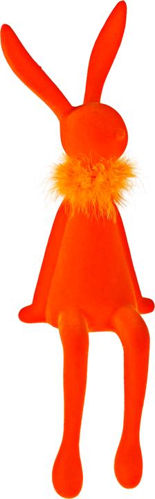 Werner Voss Vase mit Federboa orange 17x18x56 cm (1x)