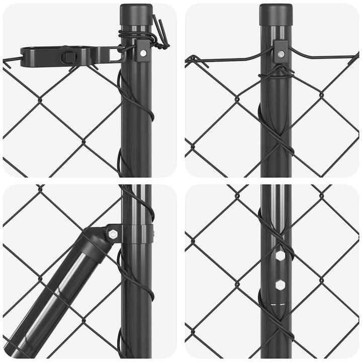Actual product image vidaXL Zaunpfosten