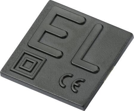 Produktbild ABB Scheibe mit EL-Symbol doppelt isoliert30x30 mm
