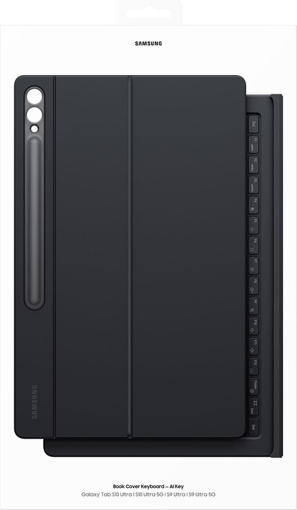 Produktbild Samsung Galaxy Book Cover Keyboard mit AI (Eng. Int., Galaxy Tab S9 Ultra, Galaxy Tab S10 Ultra)
