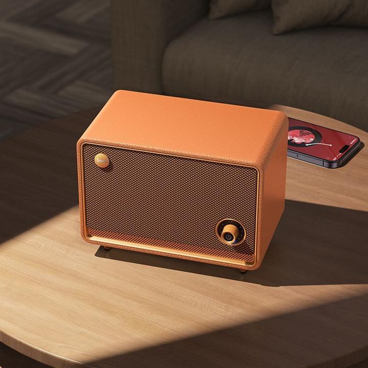 Produktbild Hoco Bluetooth speakers speaker bluetooth retro style BS65 orange (10 h)
