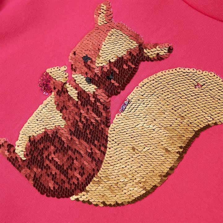 Produktbild vidaXL Kinder-Sweatshirt Knallrosa 128,Material: 95 % Baumwolle. 5 (128)