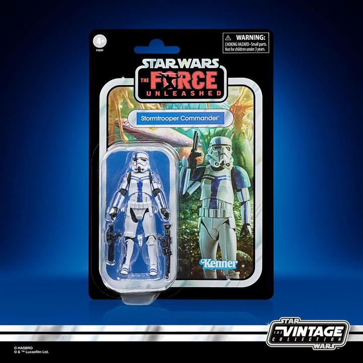 Image du produit Hasbro The Vintage Collection Gaming Greats Stormtrooper Commander, figurine de 9,5 cm pour Star Wa
