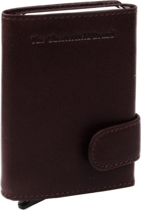 The Chesterfield Brand Leicester -korttikotelo, ruskea