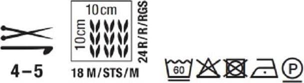 Actual product image Rico Design Wool Creative Cotton Aran 50 g, Ivy (85 m)