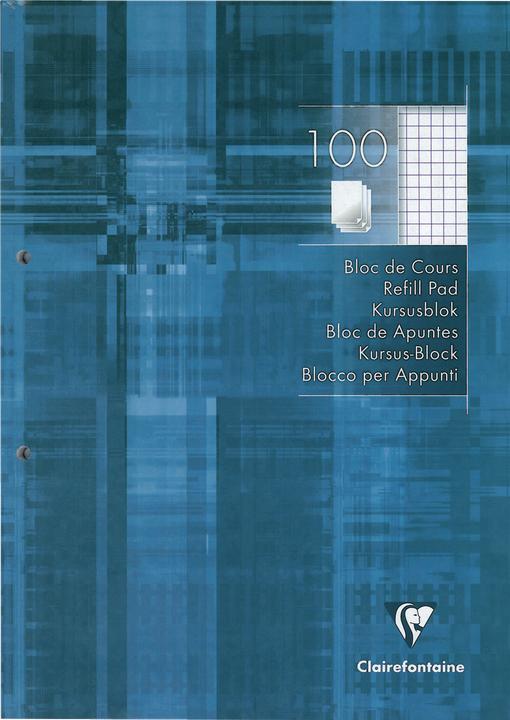 Actual product image Clairefontaine Ring binder (A4, Checked, Soft cover)