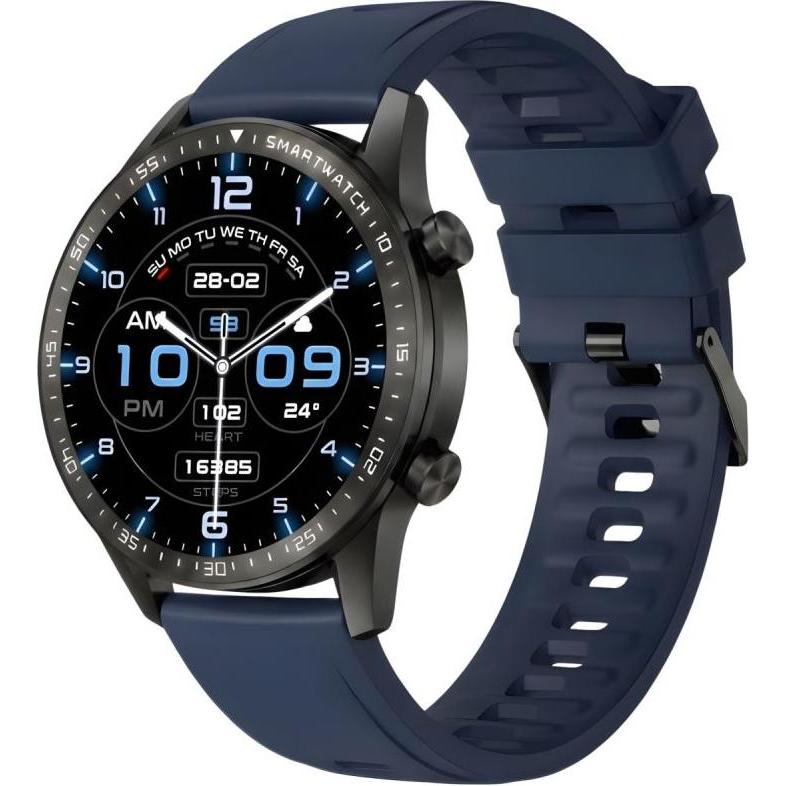 Gravity Smartwatch Czarny 2 Paski GT10-5, Smartwatch