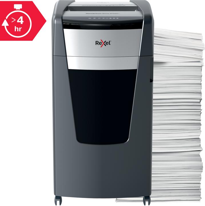 Produktbild Rexel Aktenvernichter Momentum Extra XP520+, 4 x 35 mm (Partikelschnitt)