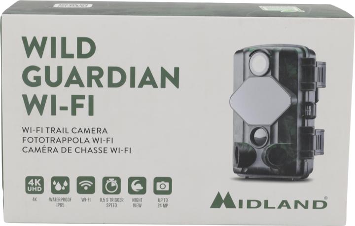 Produktbild Midland Wifi-Fotofalle mit 4K-Nachtsicht, 24 Megapixel und App-Steuerung