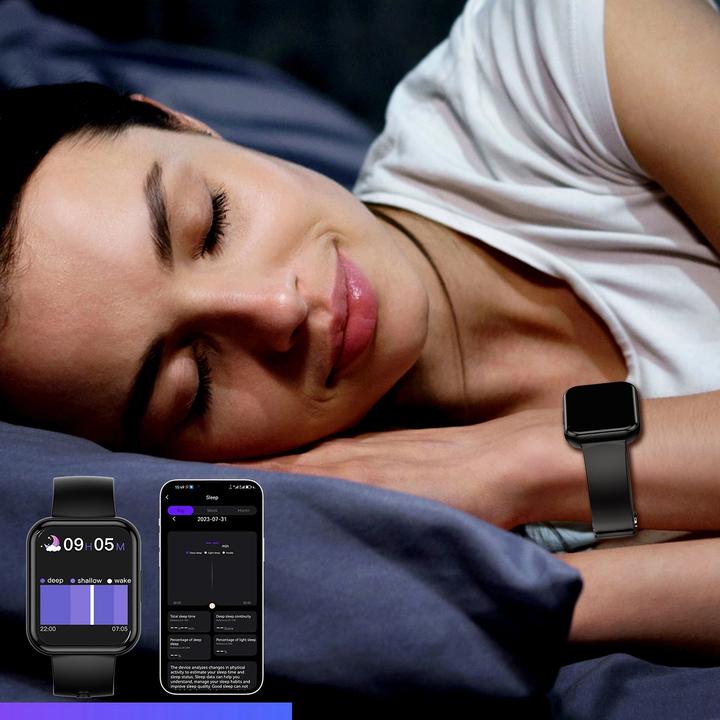 Produktbild Choetech WT001 smartwatch with IP67 call answering function - black