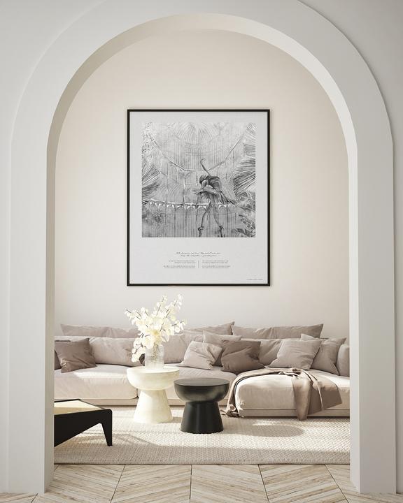 Immagine prodotto ChiCura Poster Graceful Groove CC2 (50 x 70 cm)