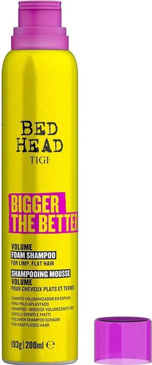 Image du produit Tigi Bed Head - Shampooing mousse Bigger The Better Volume (200 ml, Shampoing liquide)