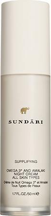 Sundari Omega 3+ and Amalaki Night Cream for All Skin Types (50 ml, Night cream)